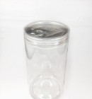 HỦ NHÔM CÓ RĂNG NẮP BẬT 900ML