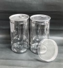 HỦ NHÔM CÓ RĂNG NẮP BẬT 900ML