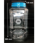 HỦ NHỰA NẮP CÓ QUAI XÁCH 