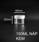 HỦ NẮP NHỰA VẶN 150ML