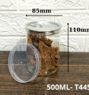 HỦ NHÔM BẬT CÓ NẮP VẶN 500ML