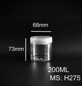 HỦ NẮP NHỰA VẶN 200ML