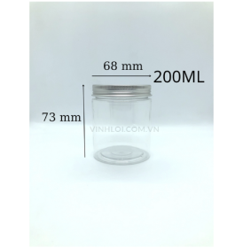 Hủ nhôm vặn 200ML 