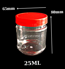 Hủ nhựa PET 25ML