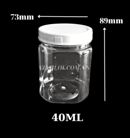 Hủ nhựa PET 40ML