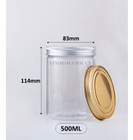 Hủ nắp nhôm 500ML