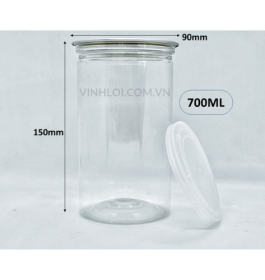 Hủ nắp nhôm bật 700ML