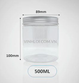 Hủ nắp vặn 500ML